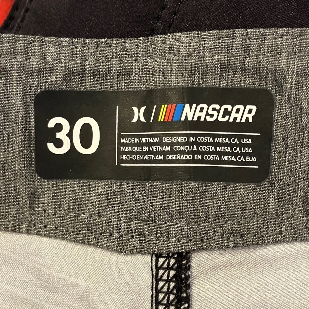 NWT Mens Hurley Phantom Eco Nascar Racing 18” Quick Dry Swim Trunks Board Shorts